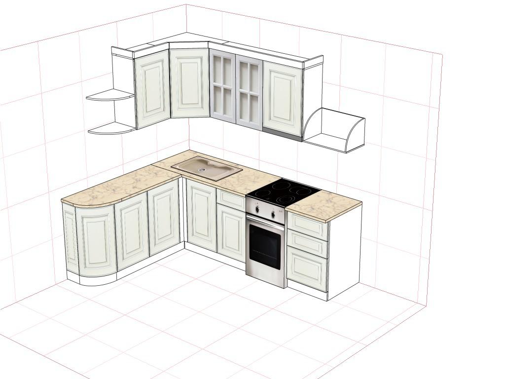 Дизайн-проект кухни №11